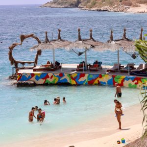 best family beach in saranda albania